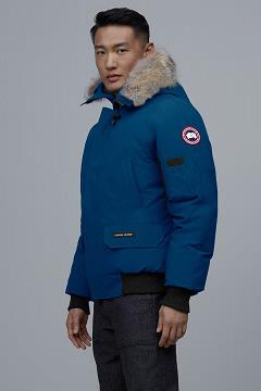 Chamarras Canada Goose Hombre Mexico - Chilliwack Chaqueta De Bombardero Azules Oscuro JG5874912